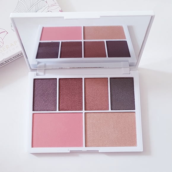 SERAPHINE BOTANICALS Mimosa + Magic Vegan Eyeshadow, Blush & Highlighter Palette - Picture 5 of 13
